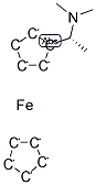 (R)-(+)-N,N-二甲基-1-二茂铁乙胺分子式结构图