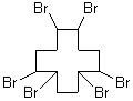 六溴环十二烷分子式结构图