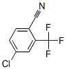 4-氯-2-三氟甲基苯甲腈分子式结构图