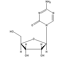 氮杂胞苷分子式结构图