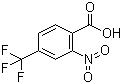 2-硝基-4-(三氟甲基)苯甲酸分子式结构图