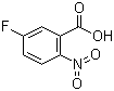 5-氟-2-硝基苯甲酸分子式结构图