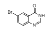 6-溴-4(3H)-喹唑啉酮分子式结构图