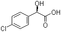 (R)-4-氯扁桃酸分子式结构图