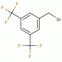 3,5-双三氟甲基苄基溴分子式结构图