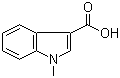 1-甲基吲哚-3-甲酸分子式结构图