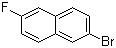 2-溴-6-氟萘分子式结构图