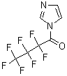 N-七氟丁基咪唑分子式结构图