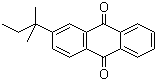 2-叔戊基蒽醌分子式结构图