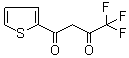 2-噻吩甲酰三氟丙酮分子式结构图