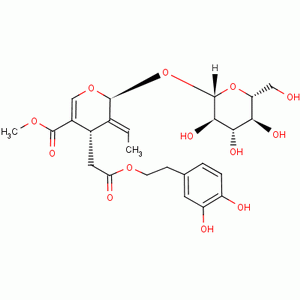 橄榄苦甙分子式结构图