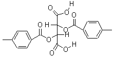 L-二对甲基苯甲酰酒石酸分子式结构图