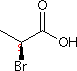 S-2-溴丙酸分子式结构图