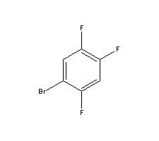 2,4,5-三氟溴苯分子式结构图