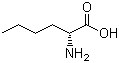 D-正白氨酸分子式结构图