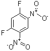 1,5-二氟-2,4-二硝基苯分子式结构图