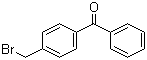 4-(溴甲基)二苯甲酮分子式结构图