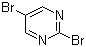 2,5-二溴嘧啶分子式结构图