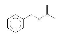 苄基异丙烯基醚分子式结构图