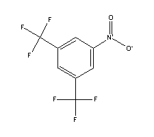 3,5-二(三氟甲基)硝基苯分子式结构图