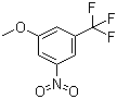 3-甲氧基-5-硝基三氟甲苯分子式结构图