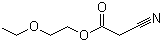 氰乙酸乙氧基乙酯分子式结构图