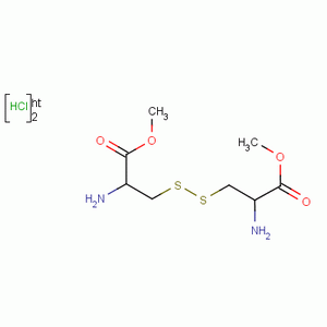 L-胱氨酸二甲酯二盐酸盐分子式结构图