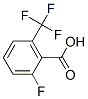 2-氟-6-(三氟甲基)苯甲酸分子式结构图