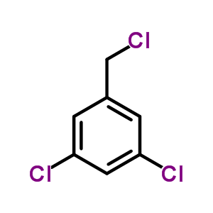 3,5-二氯氯苄分子式结构图