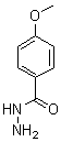 对甲氧基苯甲酰肼分子式结构图