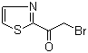 2-(溴乙酰基)-1,3-噻唑分子式结构图