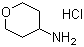 4-氨基四氢吡喃盐酸盐分子式结构图