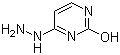 2-羟基-4-肼基嘧啶分子式结构图