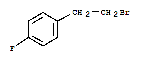 2-(4-氟苯基)乙基溴分子式结构图