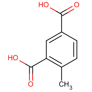 1-甲基-3,5-苯二甲酸分子式结构图