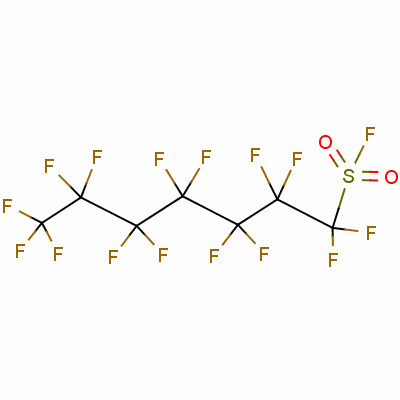 全氟庚烷磺酰氟分子式结构图