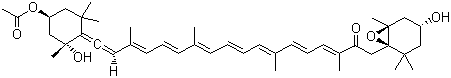 岩藻黄质分子式结构图