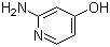 2-氨基-4-羟基吡啶分子式结构图