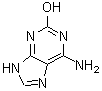 2-羟基-6-氨基嘌呤分子式结构图