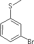 3-溴茴香硫醚分子式结构图