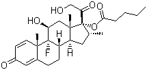 地塞米松戊酸酯分子式结构图