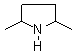 2,5-二甲基吡咯烷分子式结构图