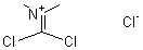 二氯亚甲基二甲基氯化铵分子式结构图