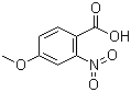 4-甲氧基-2-硝基苯甲酸分子式结构图