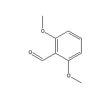 2,6-二甲氧基苯甲醛分子式结构图