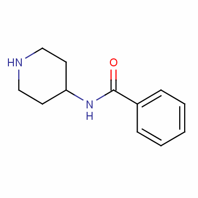 4-苯氨基-哌啶分子式结构图