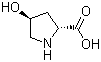 反式-4-羟基-d-脯氨酸分子式结构图