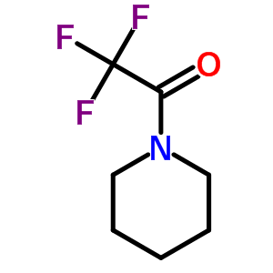 1-三氟乙酰基哌啶分子式结构图