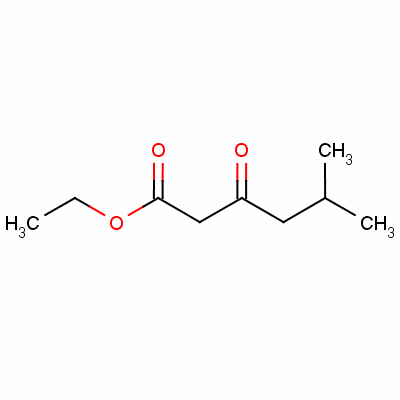 5-甲基-3-羰基己酸乙酯分子式结构图