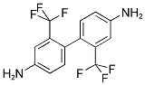 2,2'-双(三氟甲基)-4,4'-二氨基联苯分子式结构图